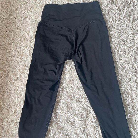 Black Medium Aerie NEW Real Me High Waisted 7/8 Legging OFFLINE - Picture 4 of 6